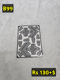 Semi Bridal B99 Mehindi Sticker (Only Sticker)