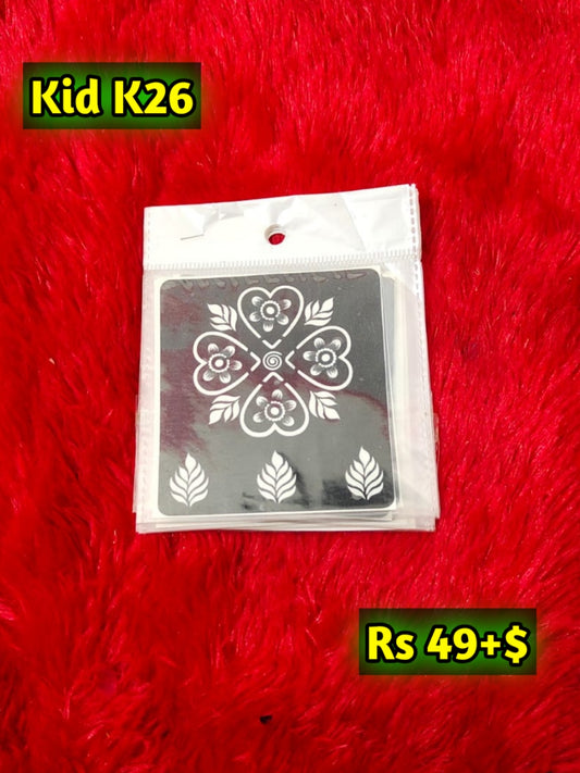 Kids K26 Mehindi Sticker (Only Sticker)