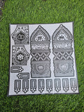 Bridal BH54 Mehindi Sticker (Only Sticker)