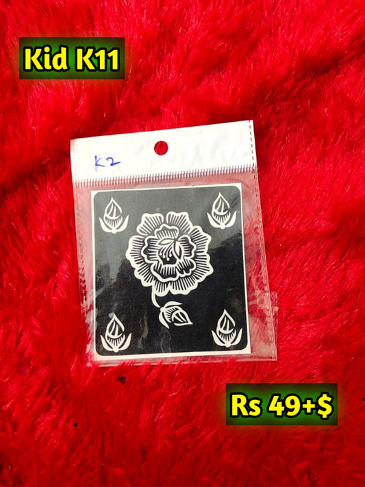 Kids K11 Mehindi Sticker (Only Sticker)