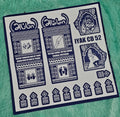CUSTOMISED DESIGN IYAK CD52 (only Sticker)