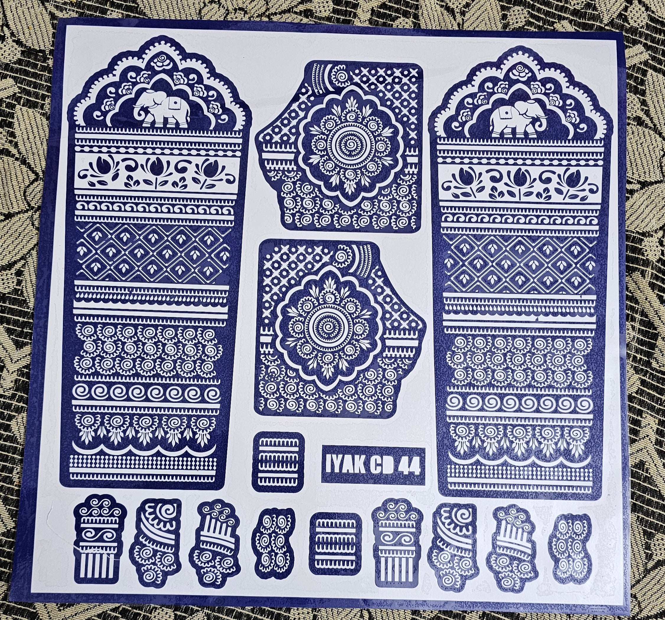 CUSTOMISED DESIGN IYAK CD44 (only Sticker)