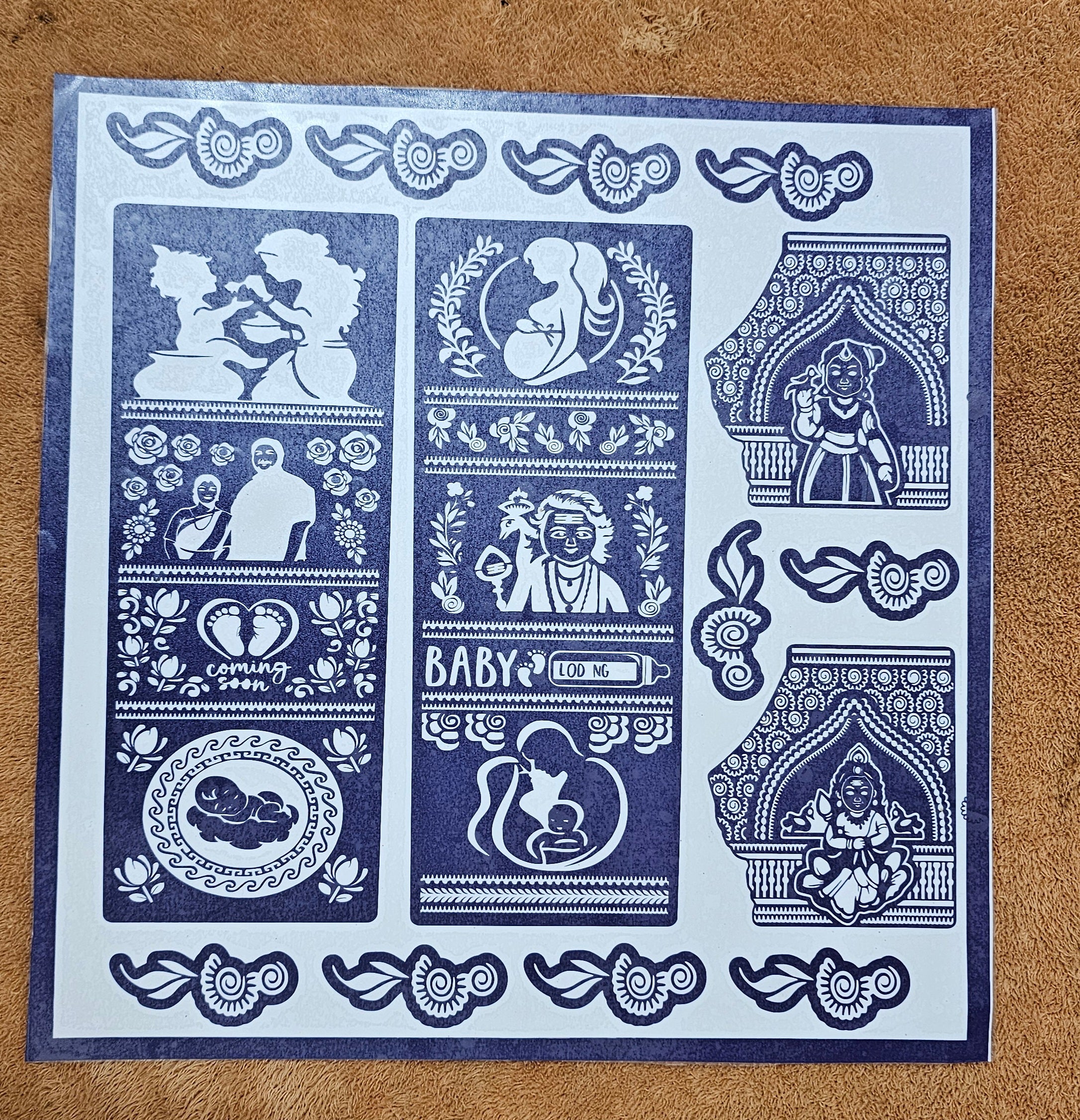CUSTOMISED DESIGN IYAK CD New (only Sticker)
