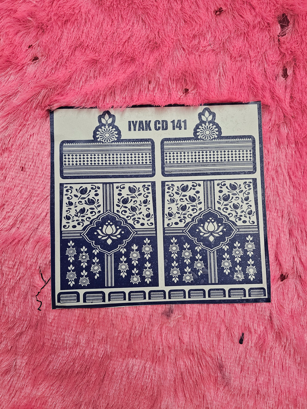 CUSTOMISED DESIGN IYAK CD141 (only Sticker)