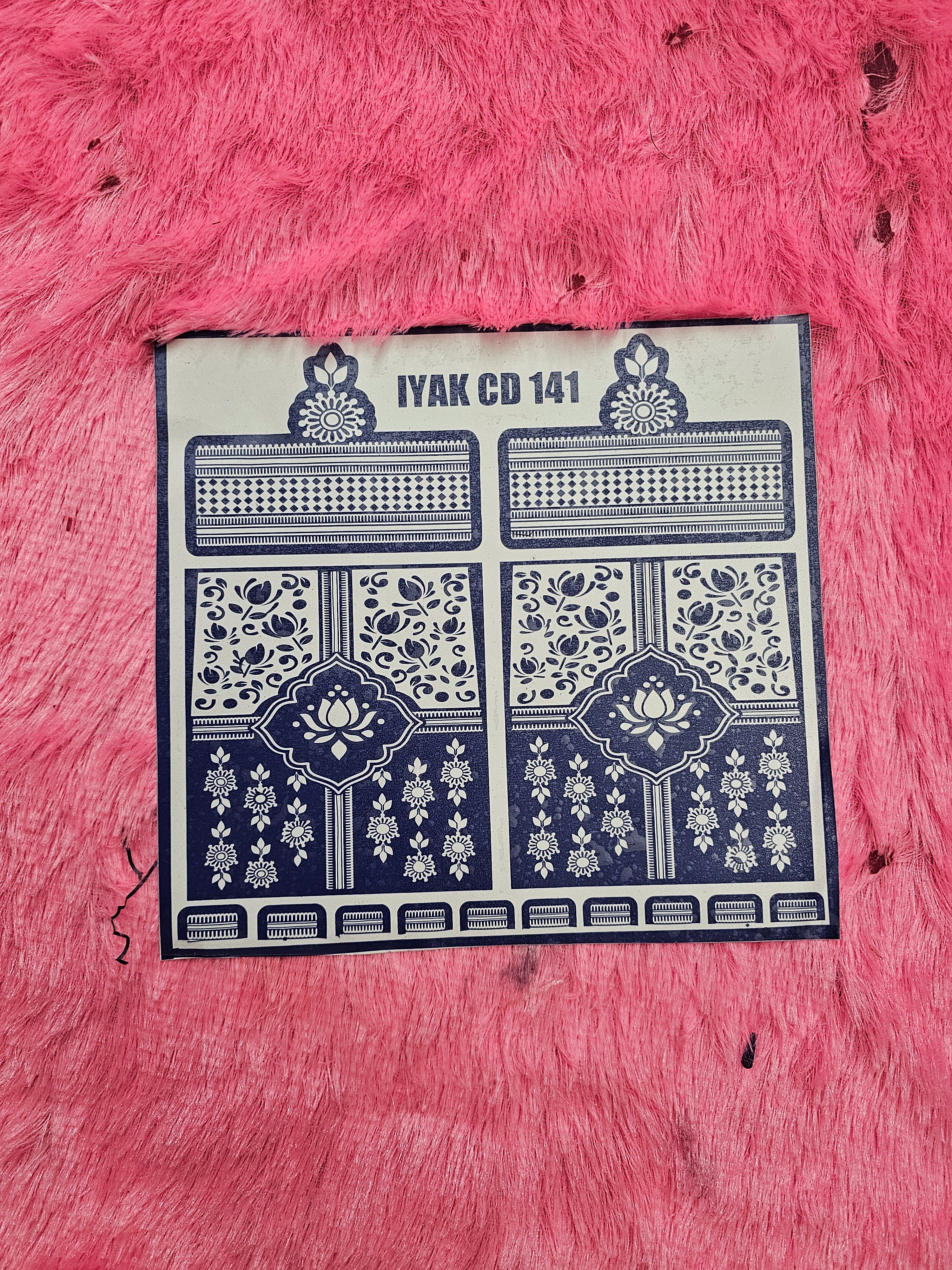 CUSTOMISED DESIGN IYAK CD141 (only Sticker)