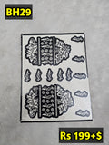 Bridal BH29 Mehindi Sticker (Only Sticker)