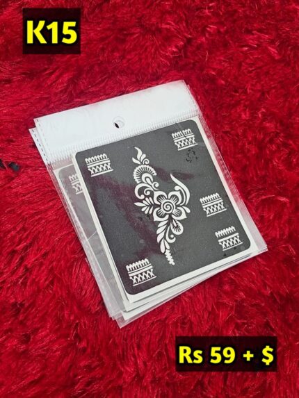 Kids K15 Mehindi Sticker